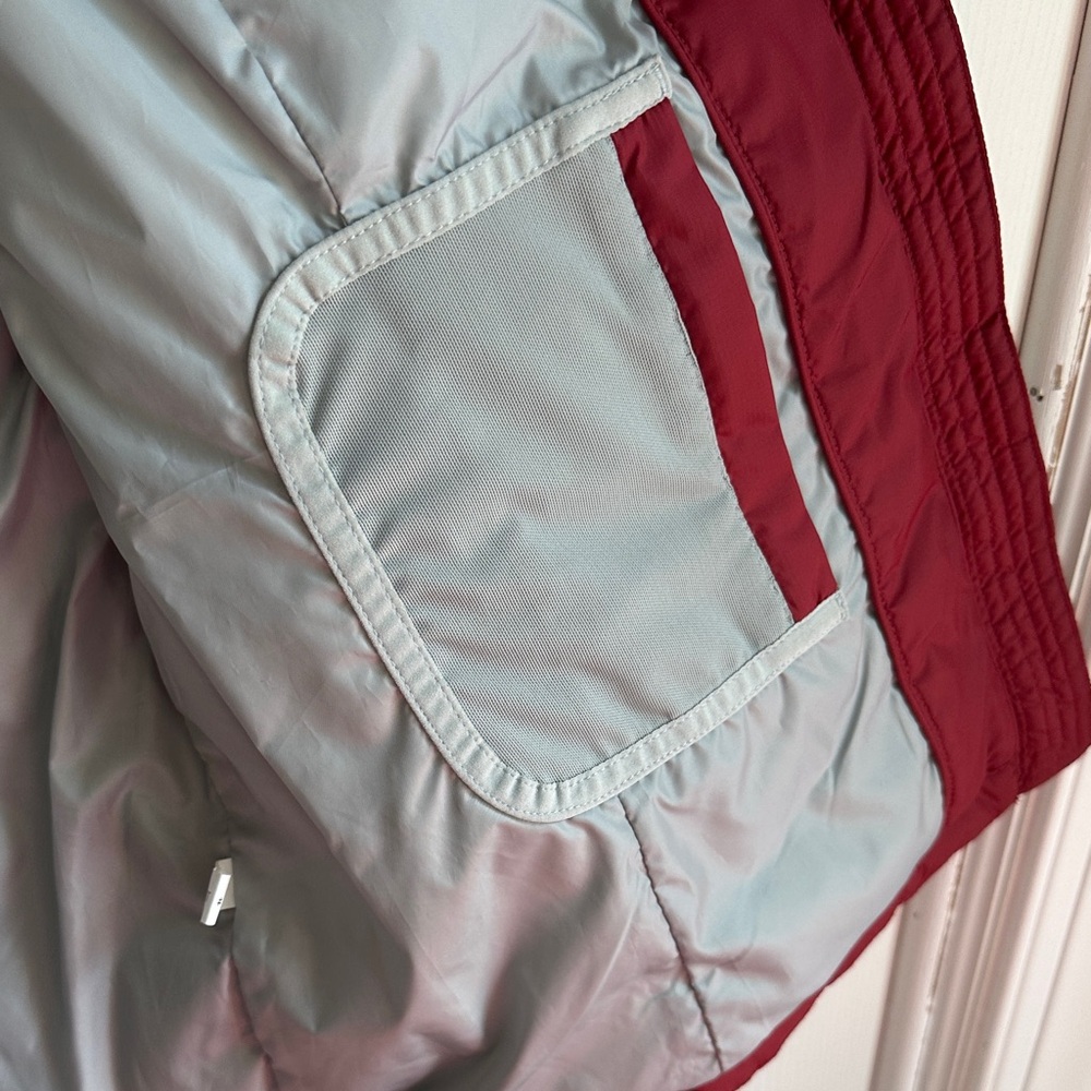 L.L. Bean Women's Classic Mountain Best- Red and Gray- Women’s Large